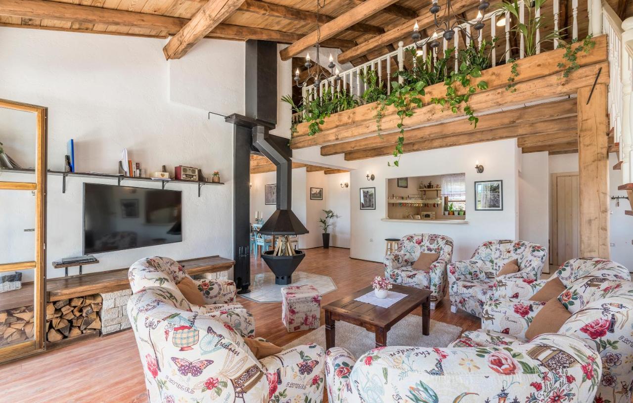 Family Villa Lipica With Private Pool And Jacuzzi Pazin Exteriör bild